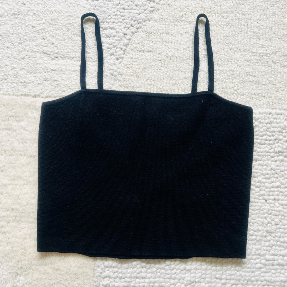 Express women’s knit cropped tank top size XS